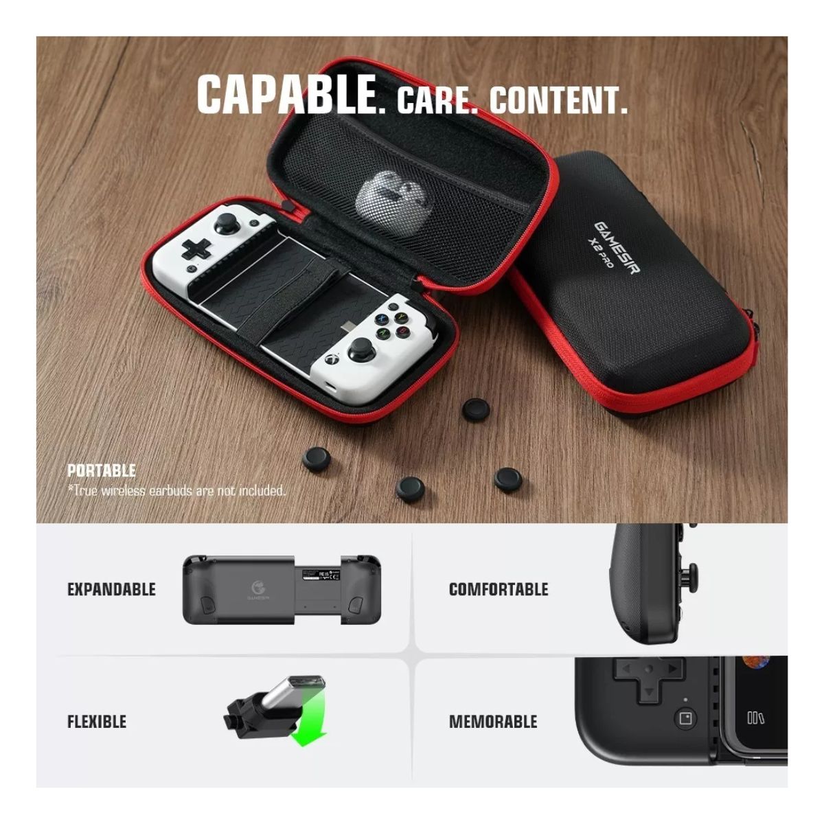 Contro GameSir X2 Pro-Xbox negro medianoche