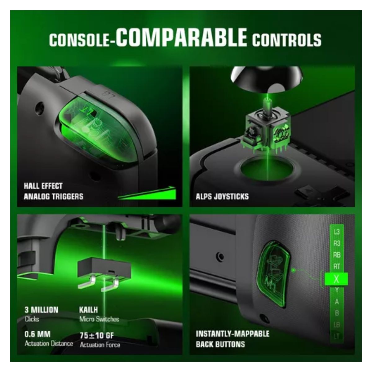 Contro GameSir X2 Pro-Xbox negro medianoche