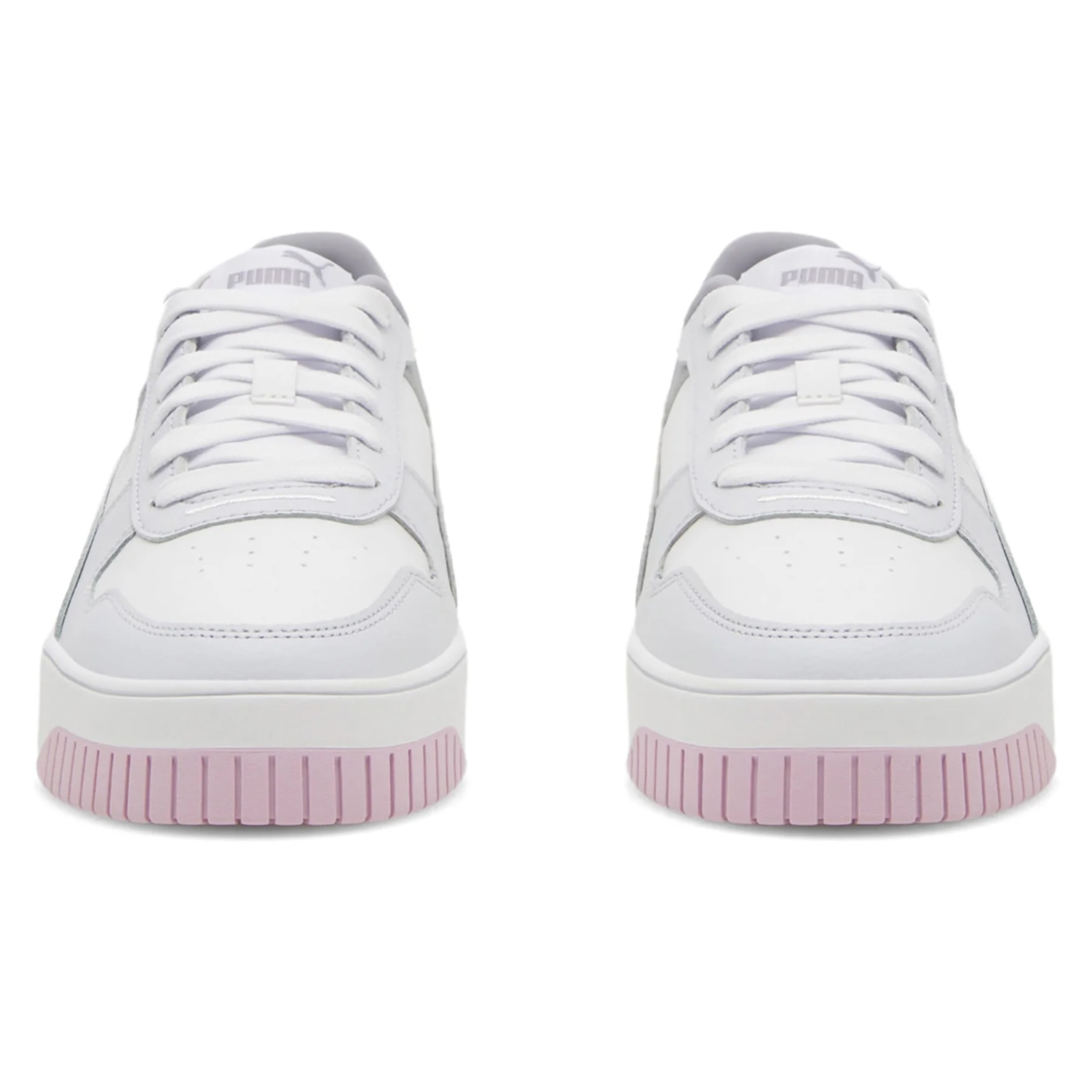 Tenis Casual Puma Carina Street Blanco/rosa De Mujer 389390 23