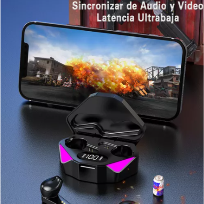X15 Audífonos In-ear Gamer Inalámbricos.