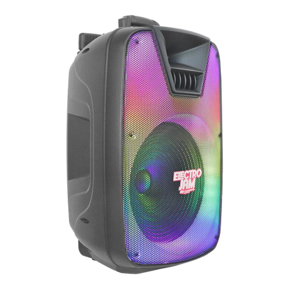 BAFLE AMPLIFICADO FUSSION PBS-15021 ELECTRO JAM 15" 40 000W P.M.P.O ENDY12.