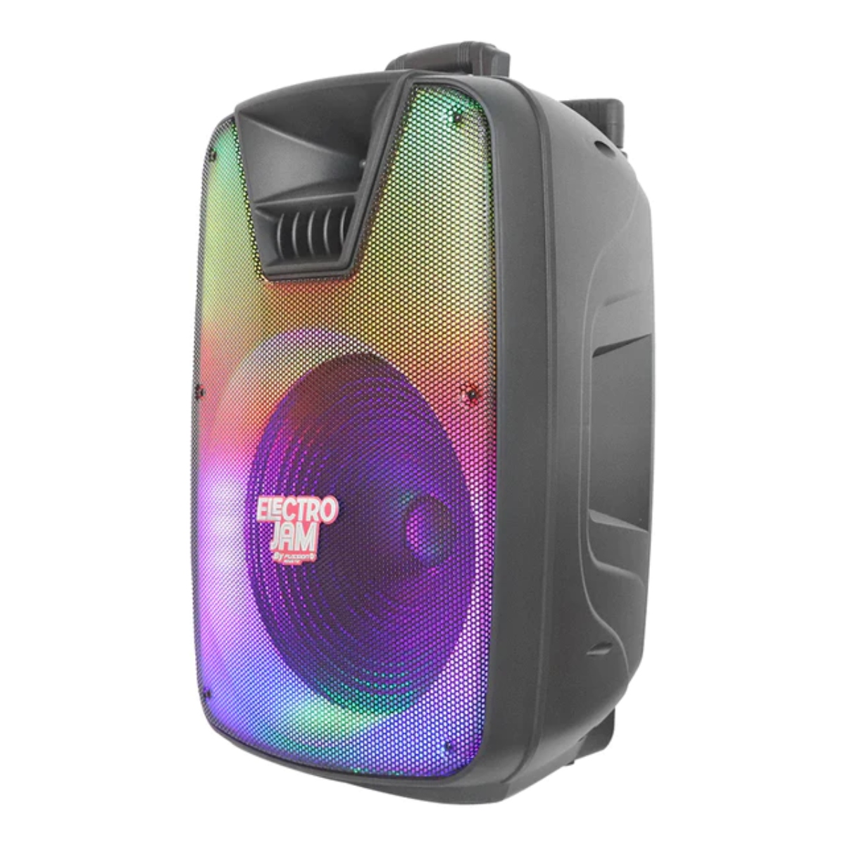 BAFLE AMPLIFICADO FUSSION PBS-15021 ELECTRO JAM 15" 40 000W P.M.P.O ENDY12.