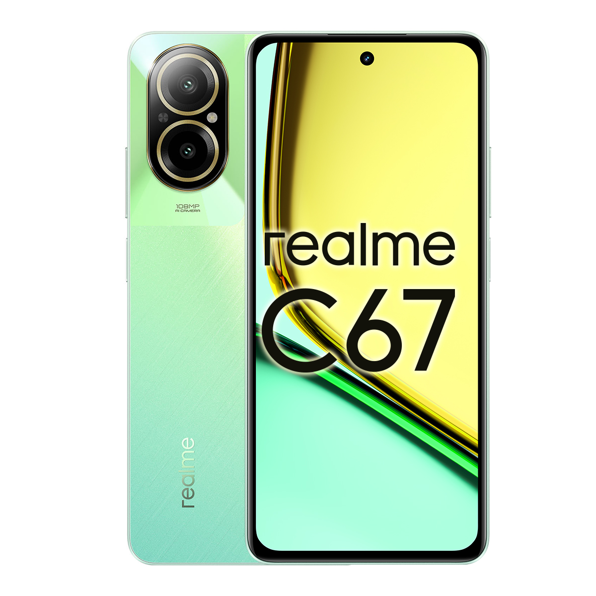 CELULAR REALME 4G RMX3890 C67 VERDE BUNDLE KIT TELCEL