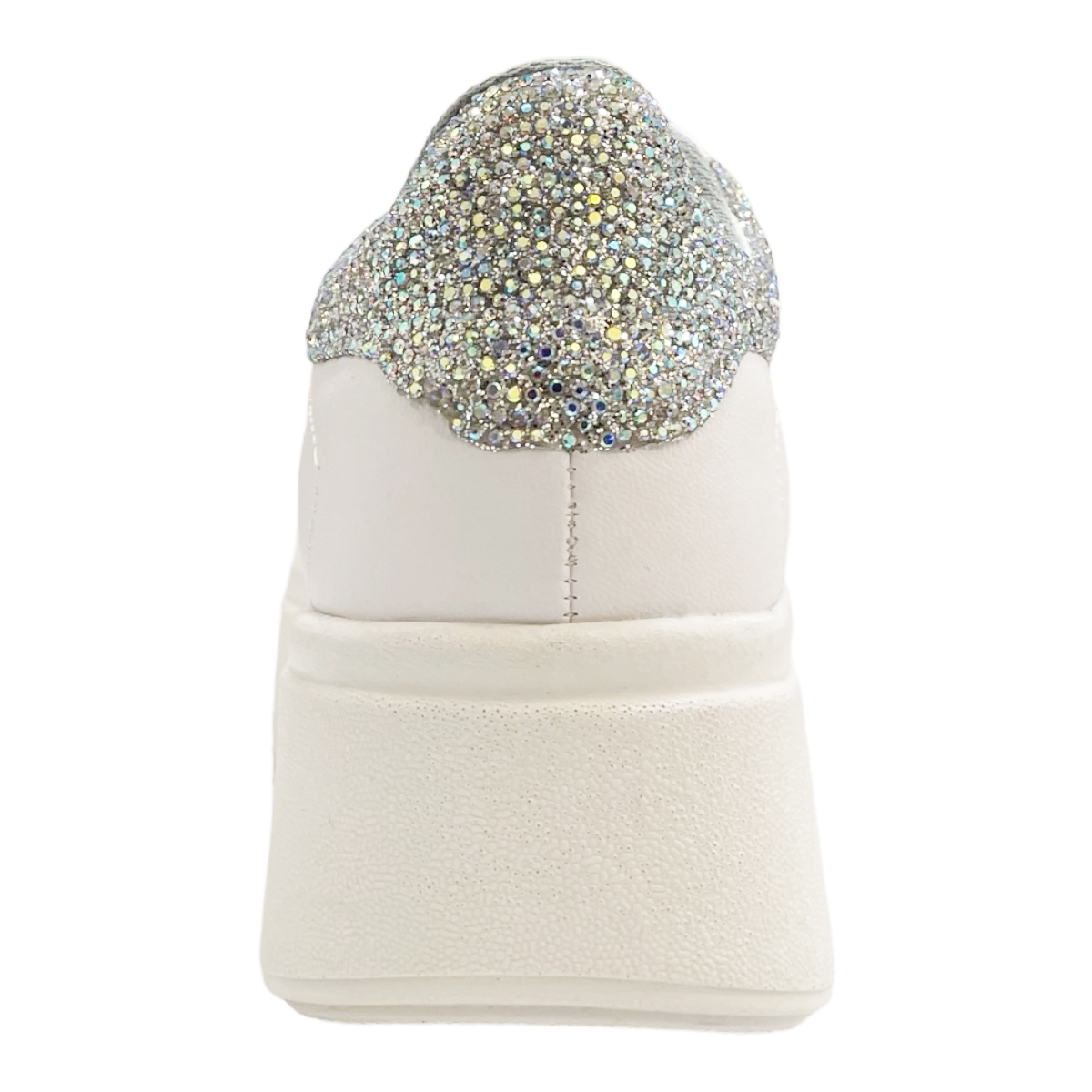 Tenis Blancos Para Novia Cómodos Plataforma Ligeros Zizu