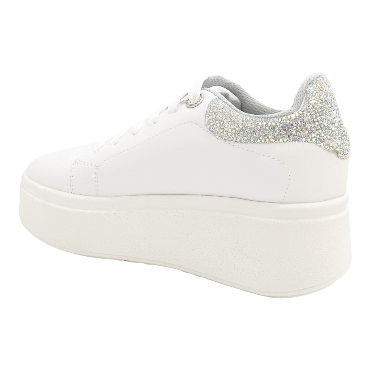 Tenis Blancos Para Novia Cómodos Plataforma Ligeros Zizu