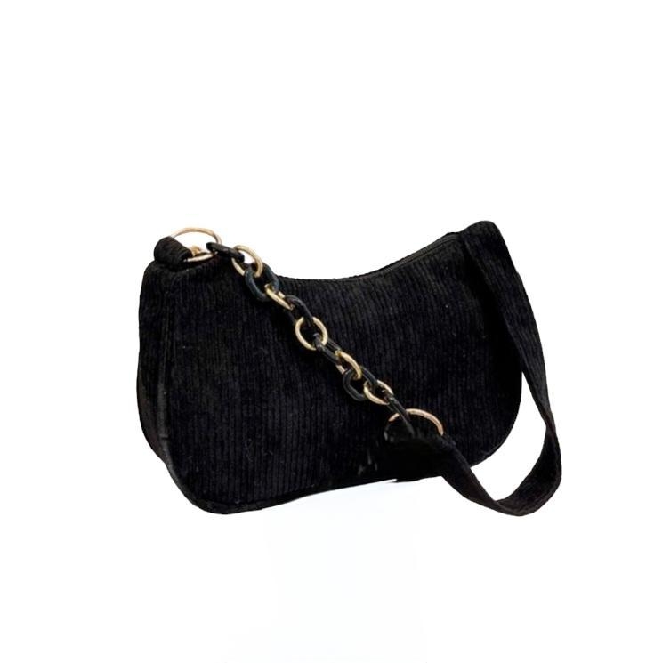 Mini Bolsa de Pana para Dama - Estilo Vintage y Elegante