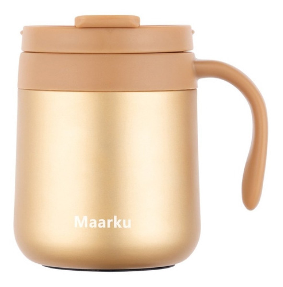 Termo De Acero Inoxidable Para Oficina, Para Café 500ml Dorado