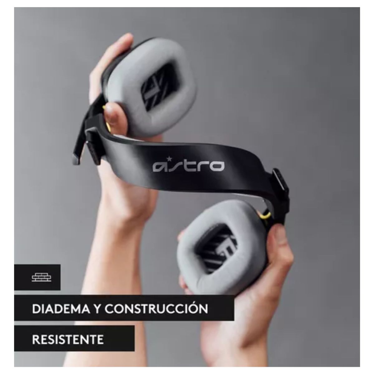 Audífonos Logitech Astro Con Micrófono Negro