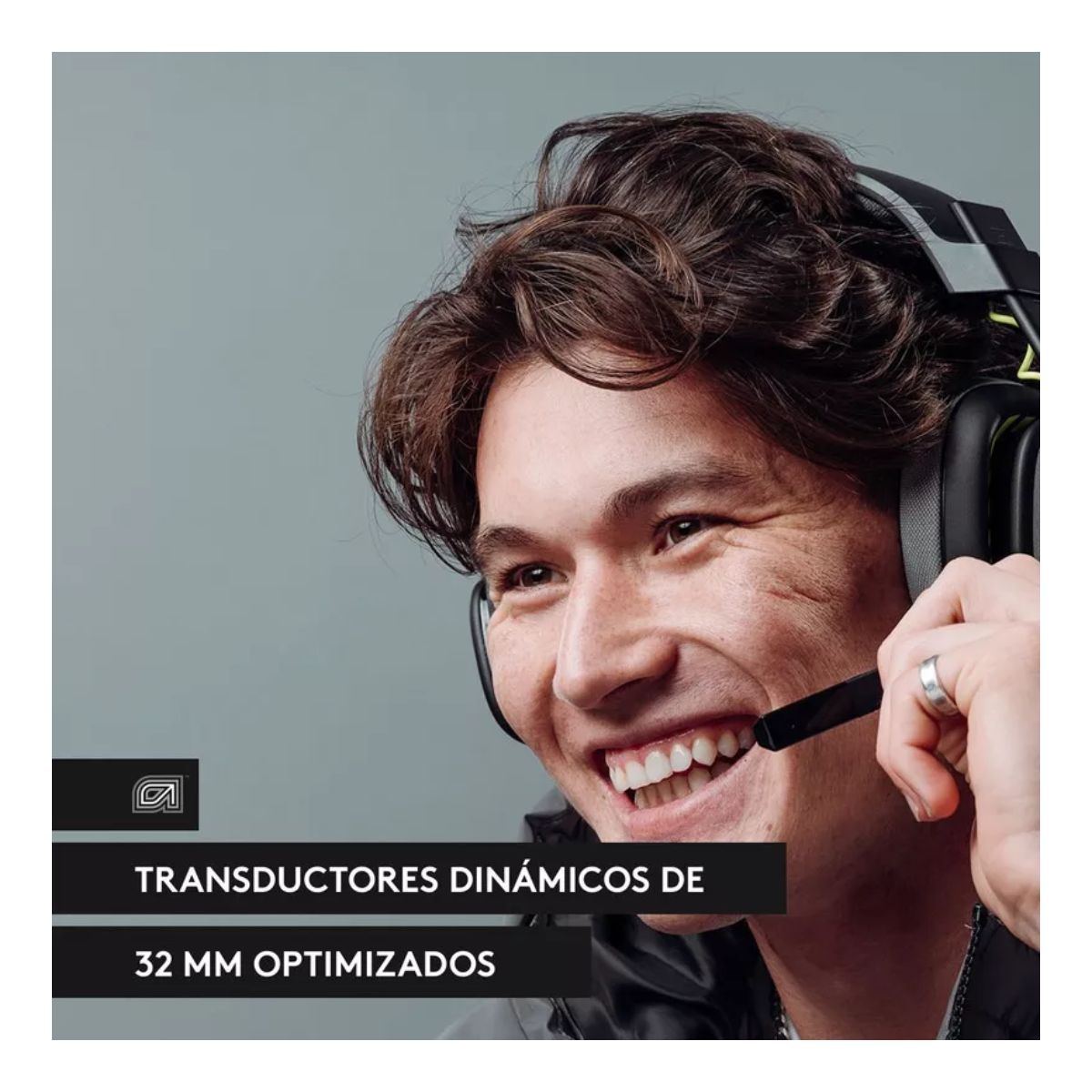 Audífonos Logitech Astro Con Micrófono Negro