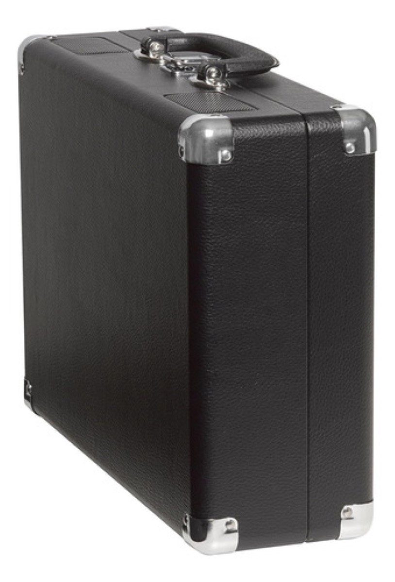 Tocadiscos Con Bluetooth Usb Reproductor De Discos De Vinilo Negro/rojo