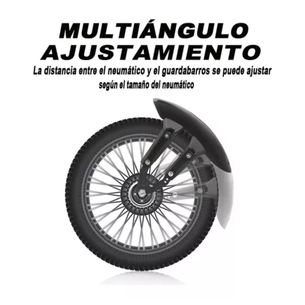 Salpicadera Trasera Motocicleta Vento Rocketman 250 Lodera negro