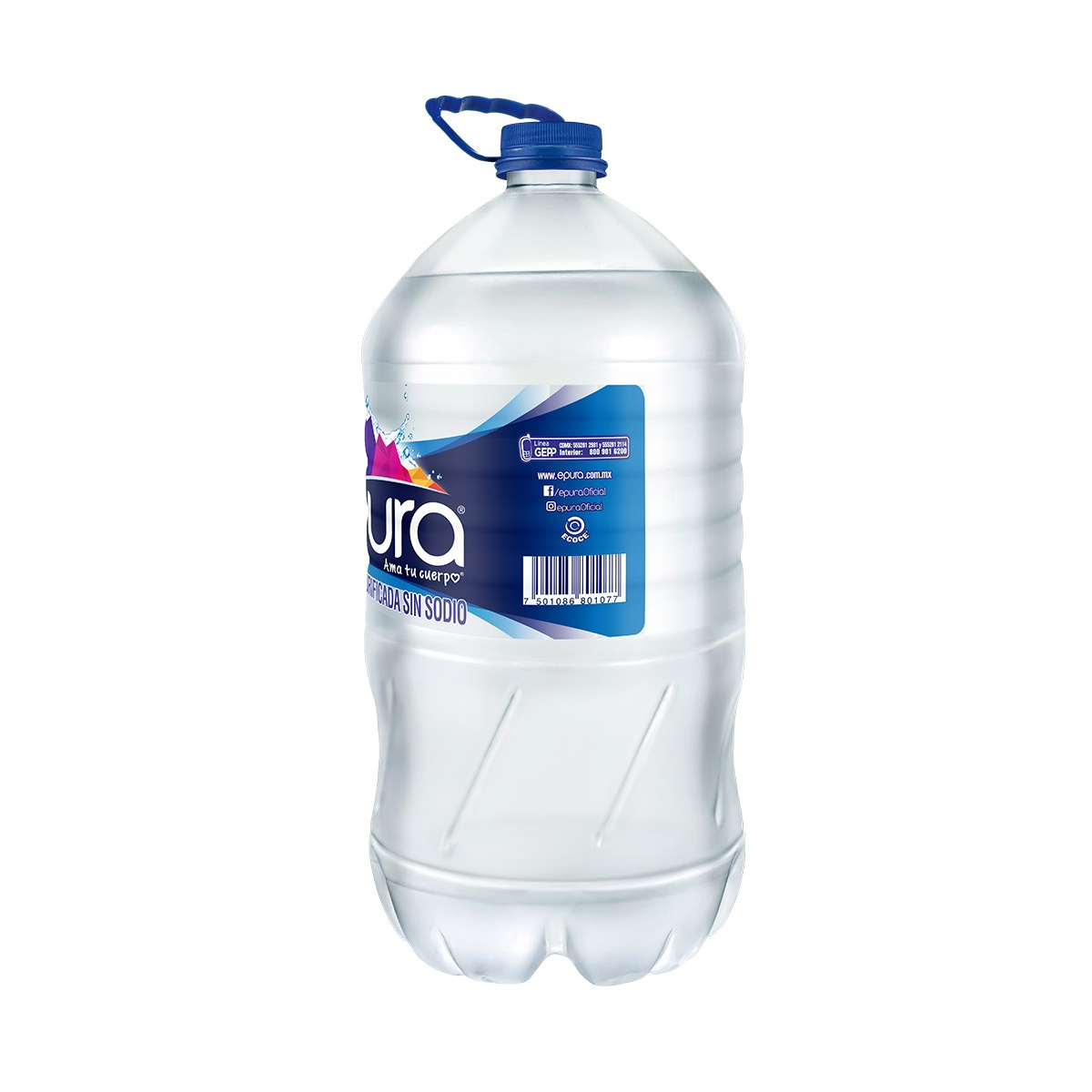 Agua Natural Epura 2 Piezas de 10 litros c/u