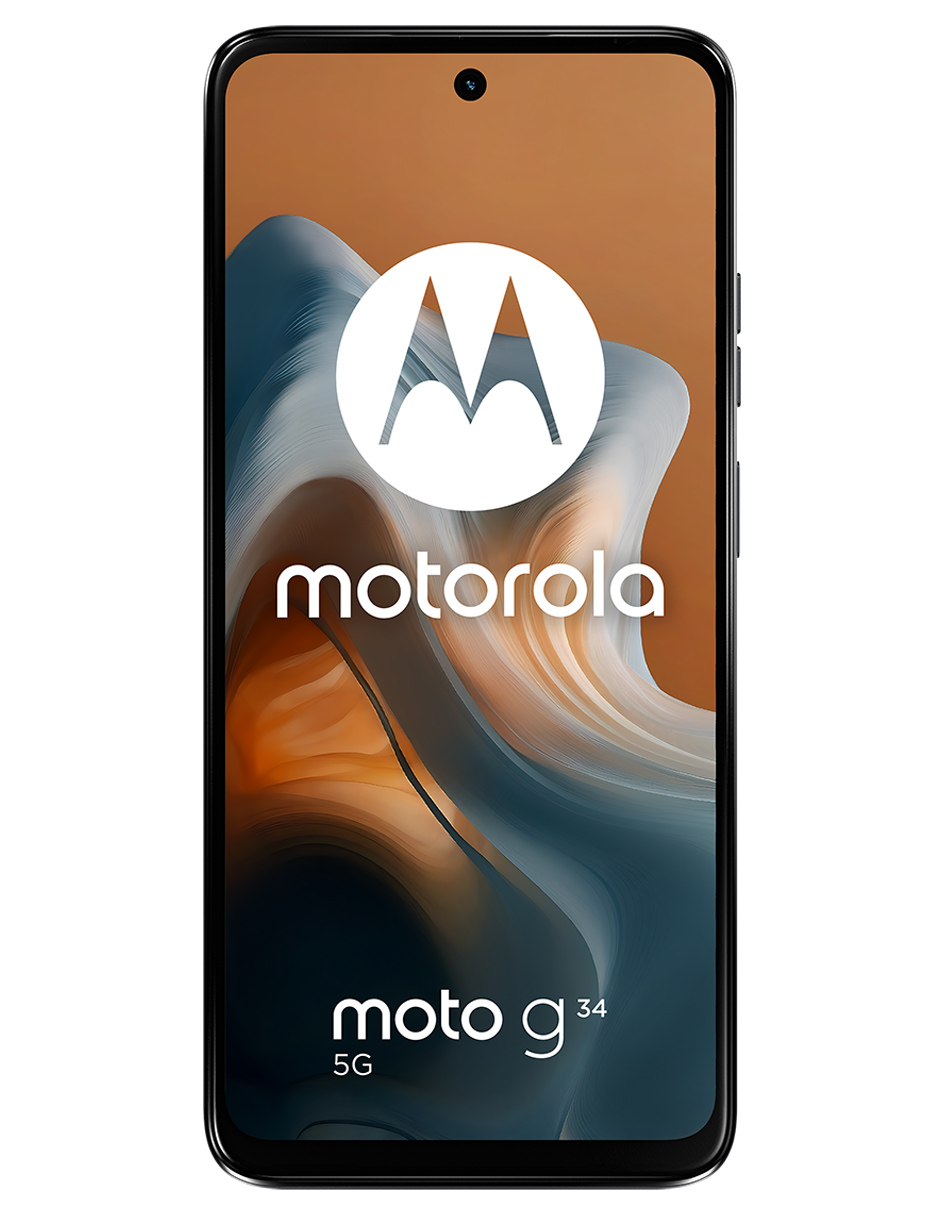 CELULAR MOTOROLA 5G XT2363-2 MOTO G34 NEGRO KIT TELCEL