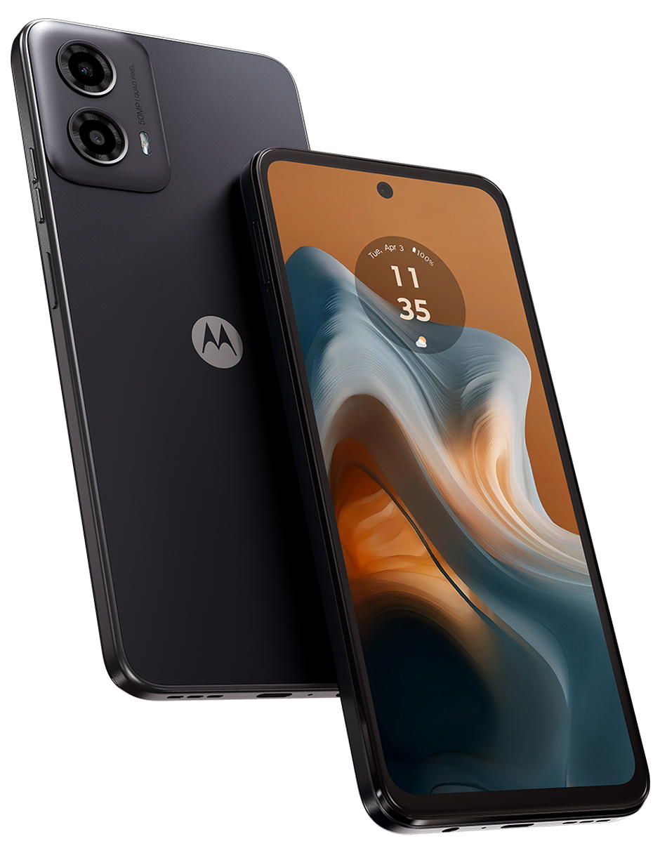 CELULAR MOTOROLA 5G XT2363-2 MOTO G34 NEGRO KIT TELCEL