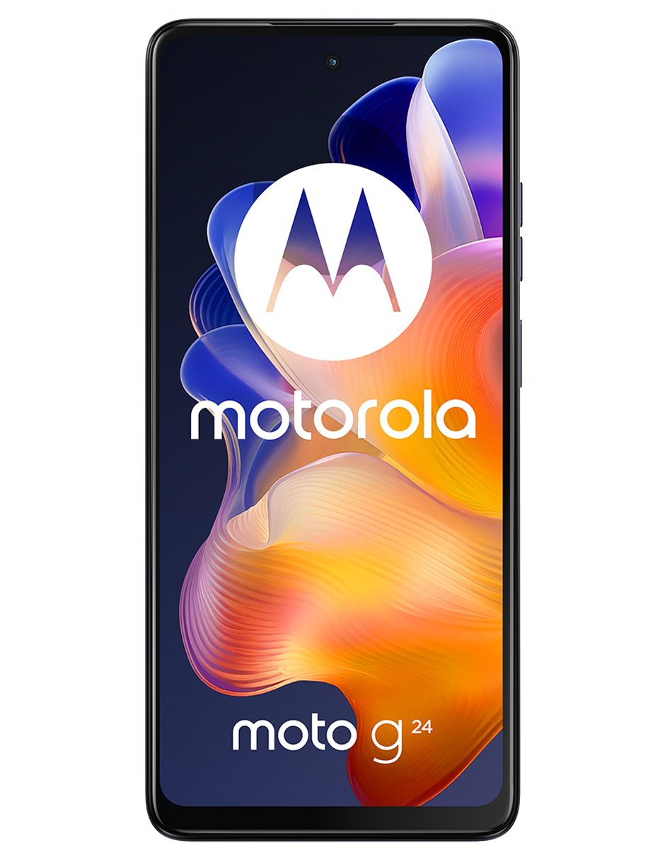 CELULAR MOTOROLA 4G XT2423-1 MOTO G24 AZUL KIT TELCEL