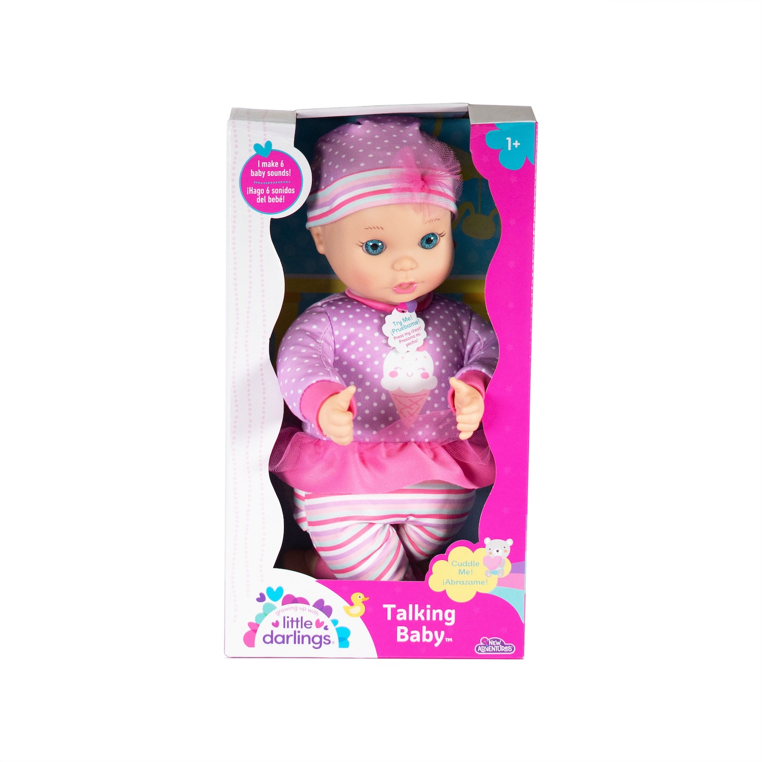 Muñeca balbuceos felices