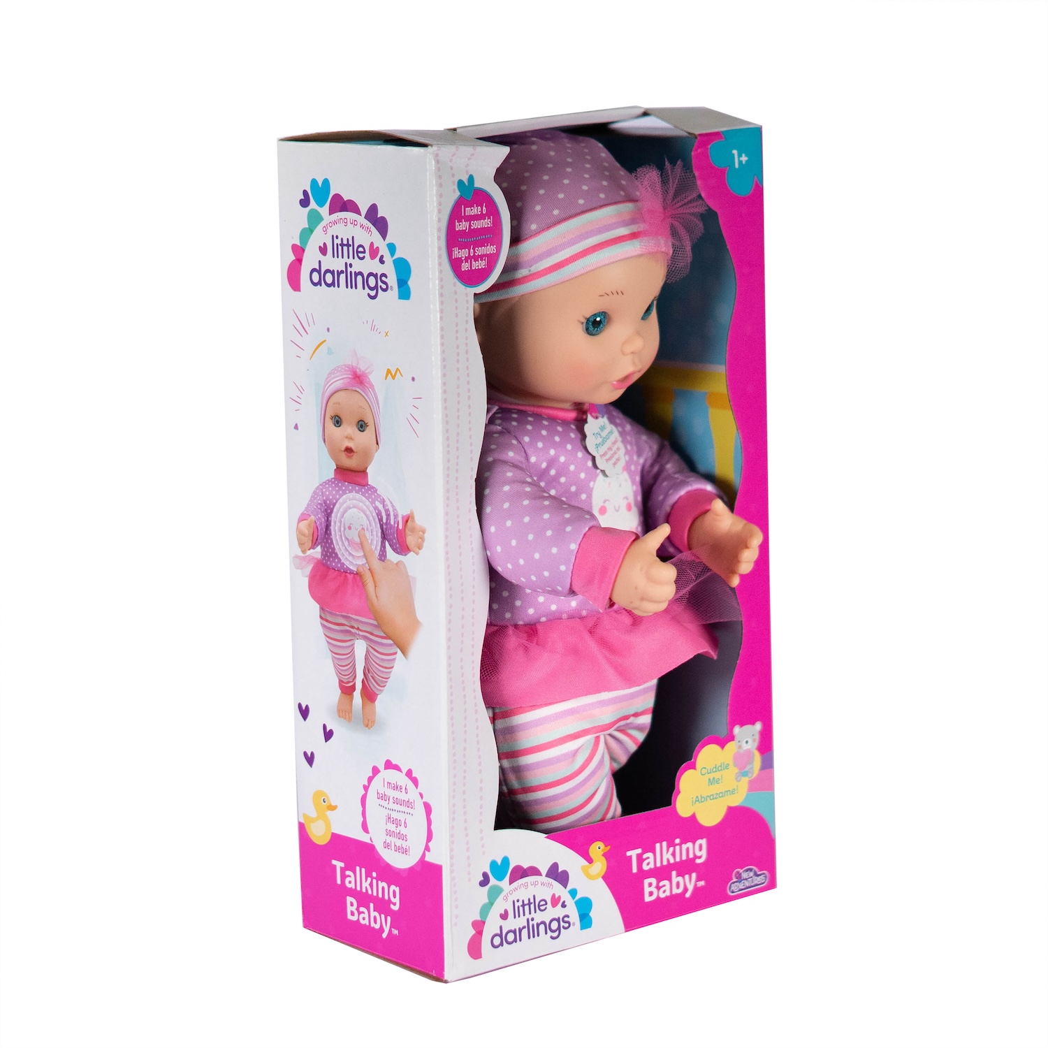 Muñeca balbuceos felices