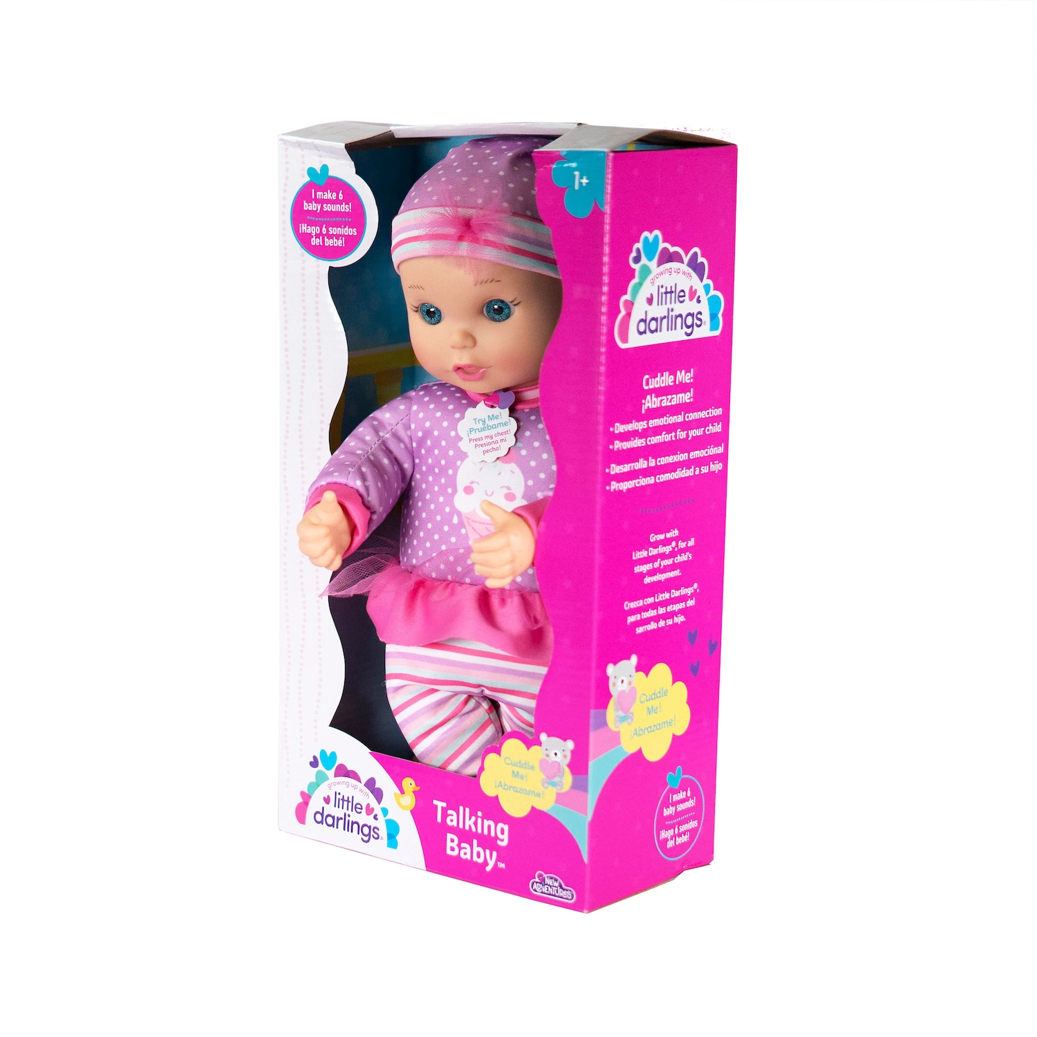 Muñeca balbuceos felices