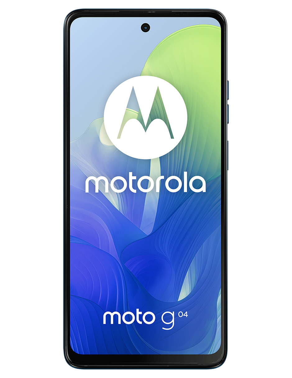 CELULAR MOTOROLA 4G XT2421-2 MOTO G04 AZUL KIT TELCEL