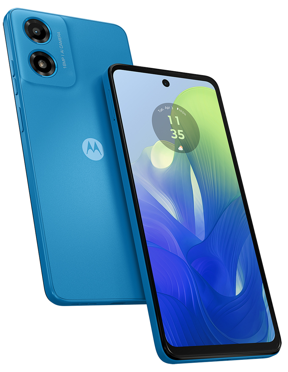 CELULAR MOTOROLA 4G XT2421-2 MOTO G04 AZUL KIT TELCEL