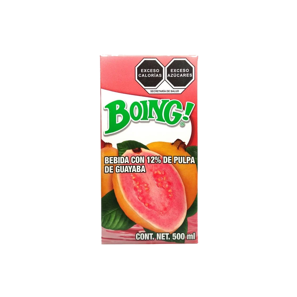 Jugo Boing Sabor Guayaba 500 ml 12 Piezas