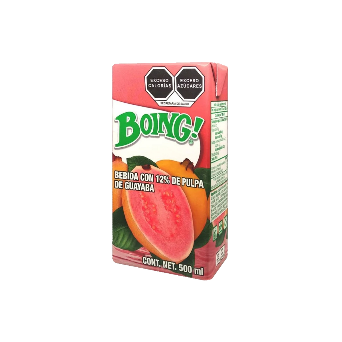 Jugo Boing Sabor Guayaba 500 ml 12 Piezas