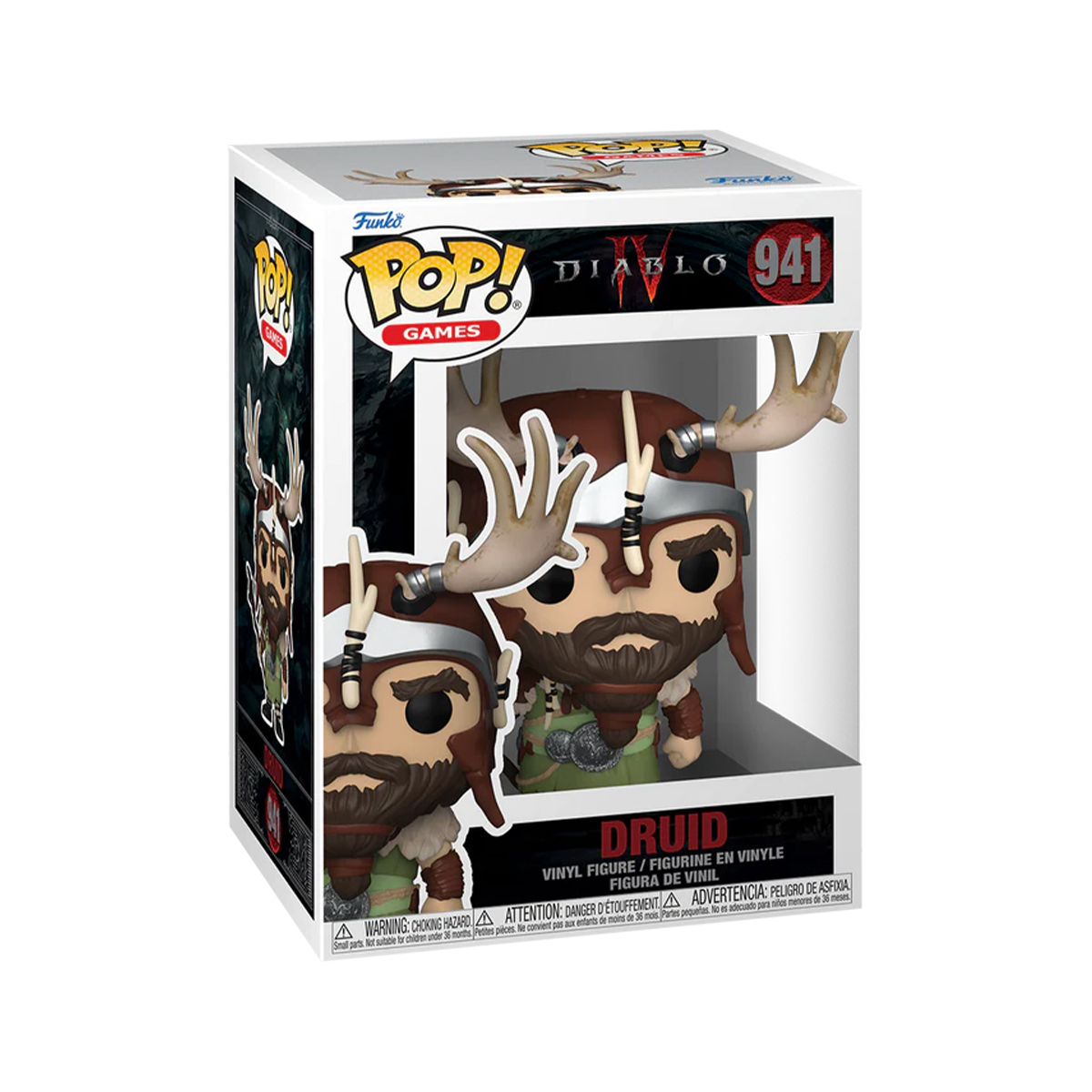 Funko Pop Druid #941 Diablo IV Videojuego Figura Original