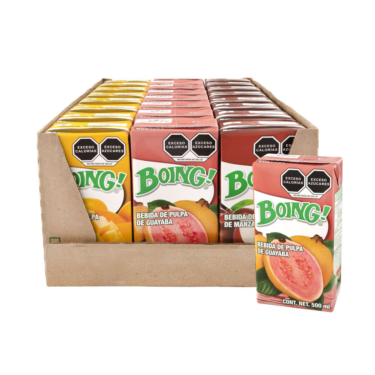 Jugo Boing Sabores Surtidos 500 ml 12 Piezas