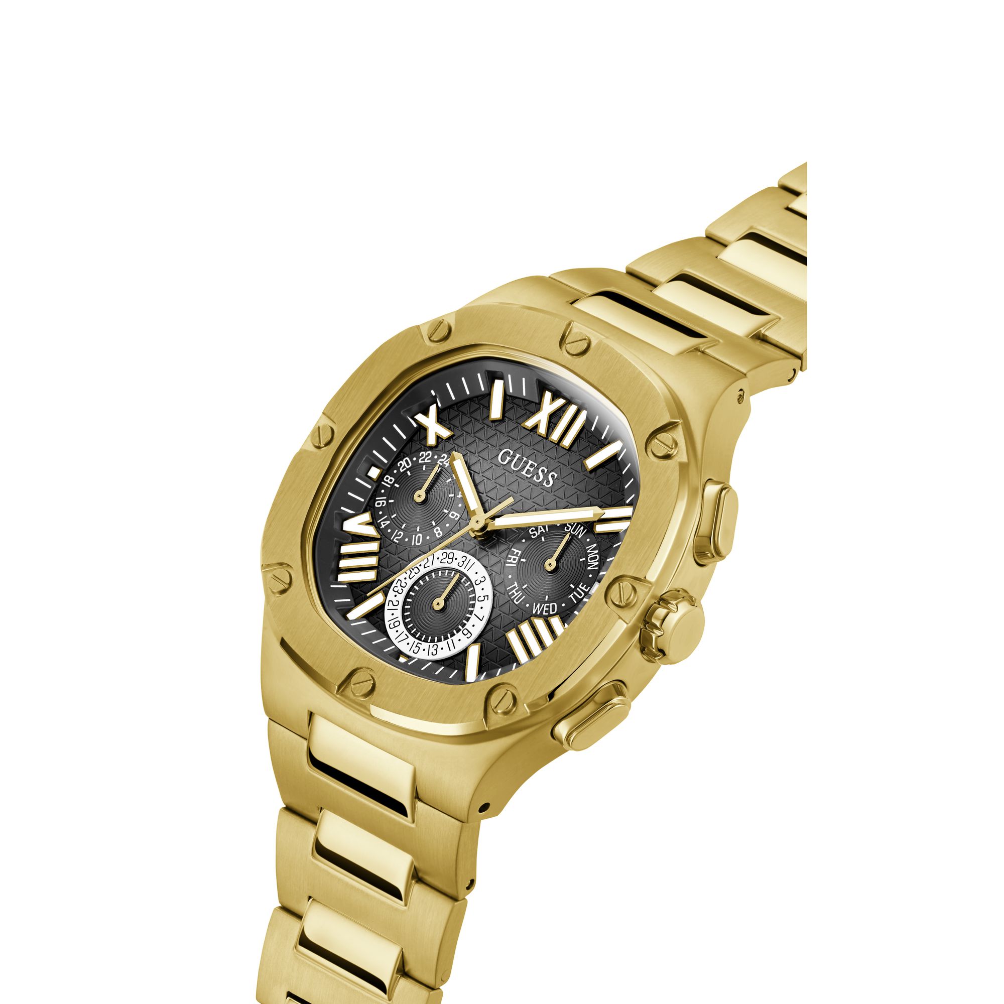 Reloj Guess HEADLINE para Caballero GW0572G2 Dorado