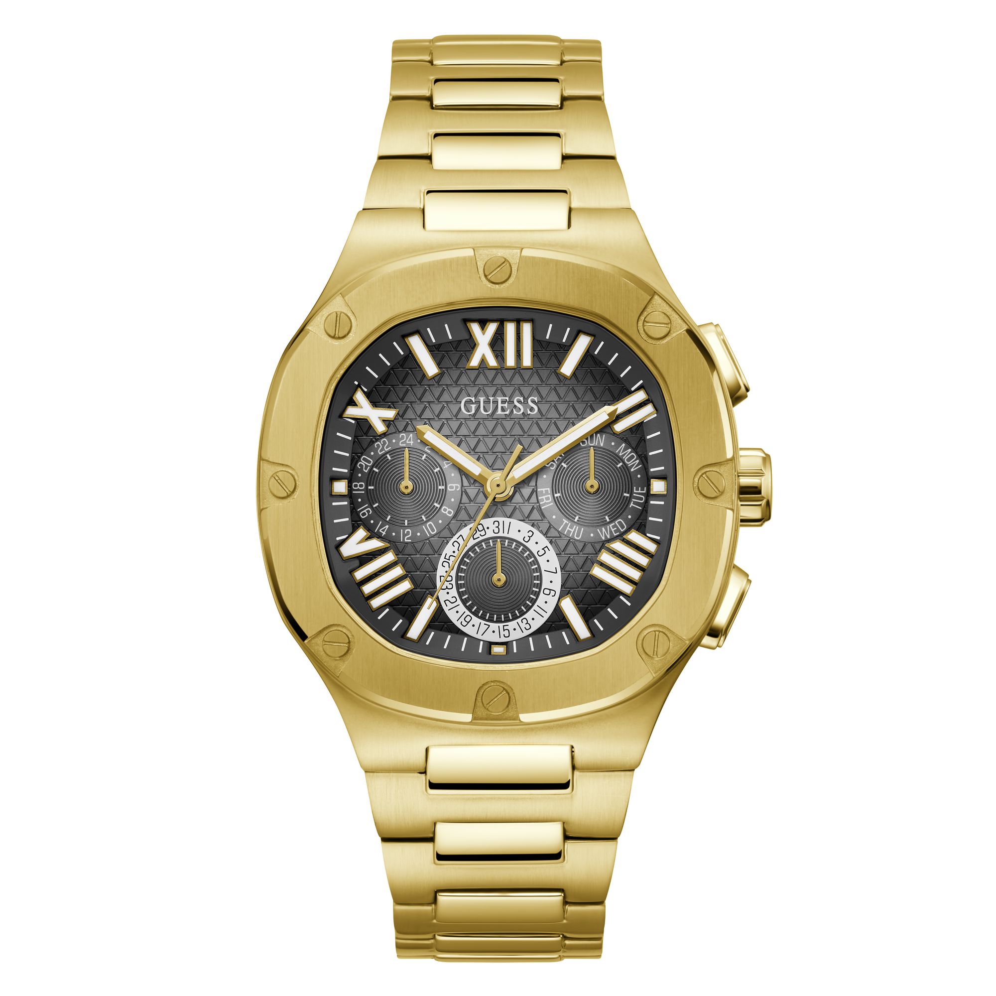 Reloj Guess HEADLINE para Caballero GW0572G2 Dorado