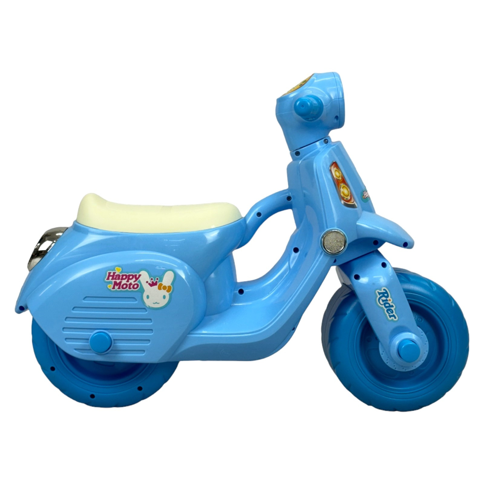 Montable para Niños Moto Correpasillos, largo 62 cm - Azul.