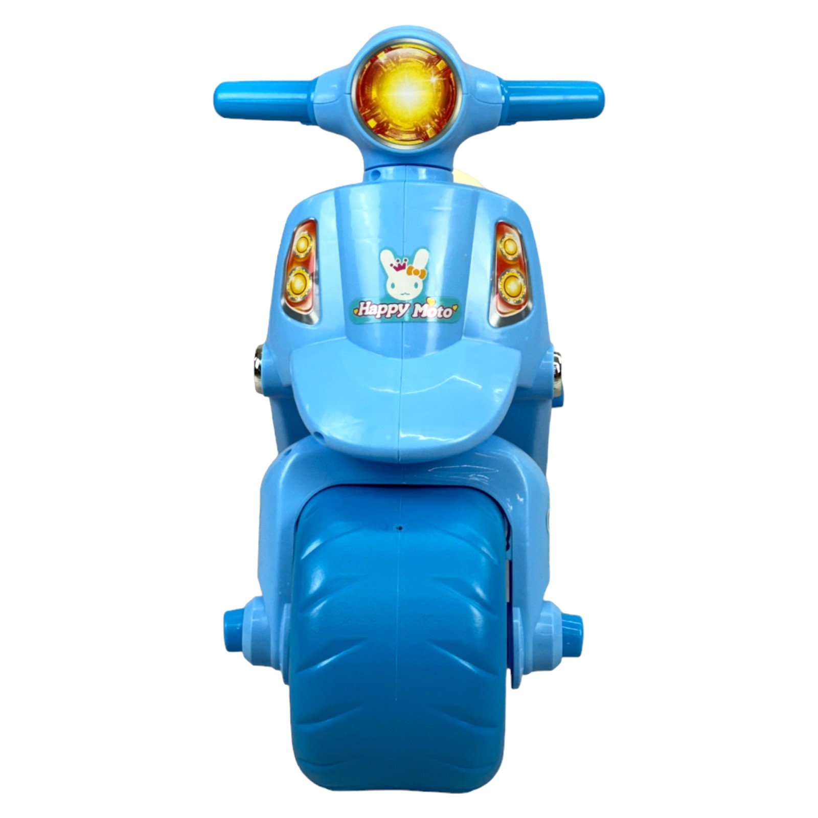 Montable para Niños Moto Correpasillos, largo 62 cm - Azul.