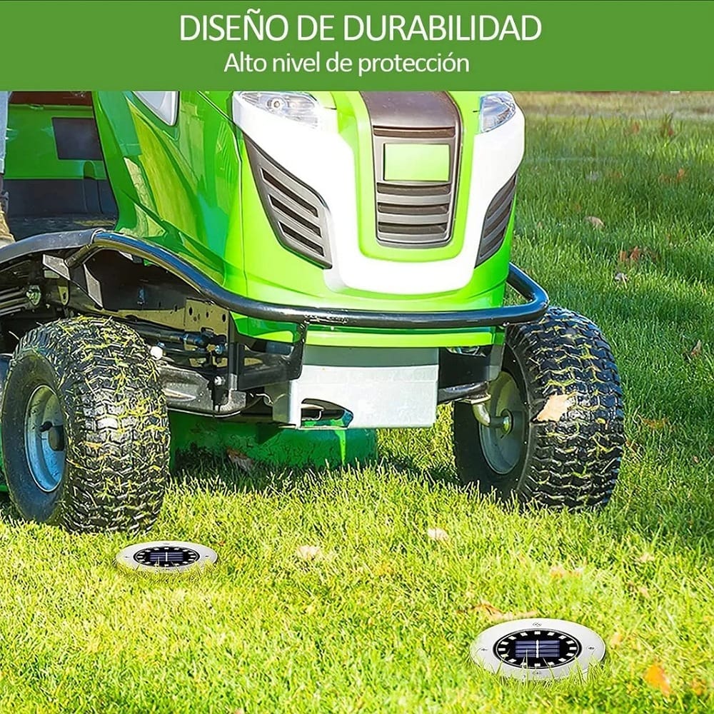 Bylifity Lampara Solar Luz Led Exterior De Jardin 16leds