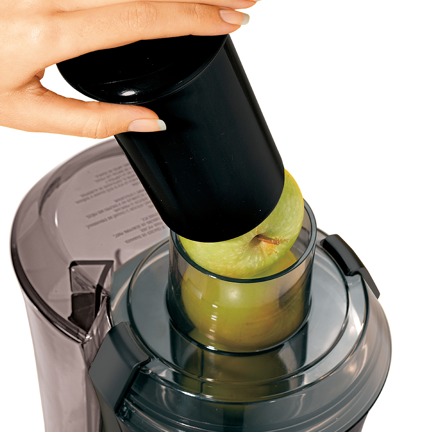 Extractor de Jugos Hamilton Beach 67601 Big Mounth Negro