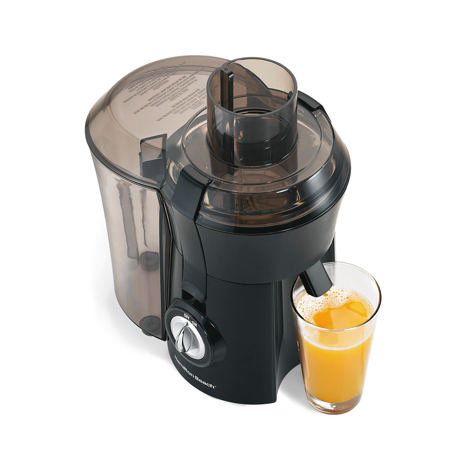 Extractor de Jugos Hamilton Beach 67601 Big Mounth Negro