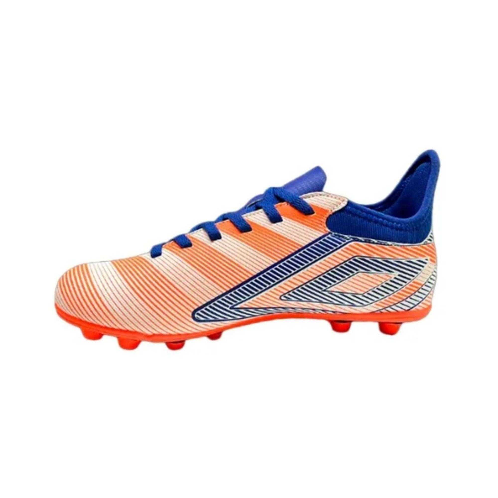 Tacos Tachones UMBRO Veloce LT III FG Fútbol Naranja con Azul Hombre Originales 81965ULUK