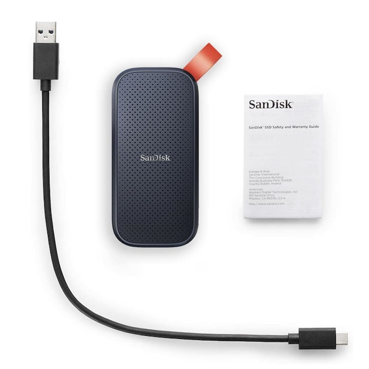 Unidad De Estado Solido SSD Externo SanDisk Portable 1TB USB C