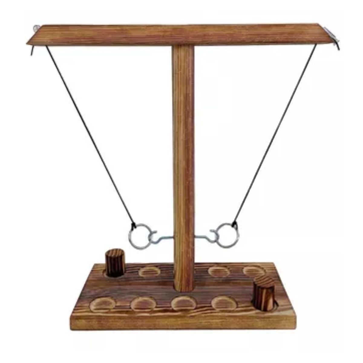 Juegos De Lanzamiento De Gancho Y Anillo Para Bar Y Fiesta marron