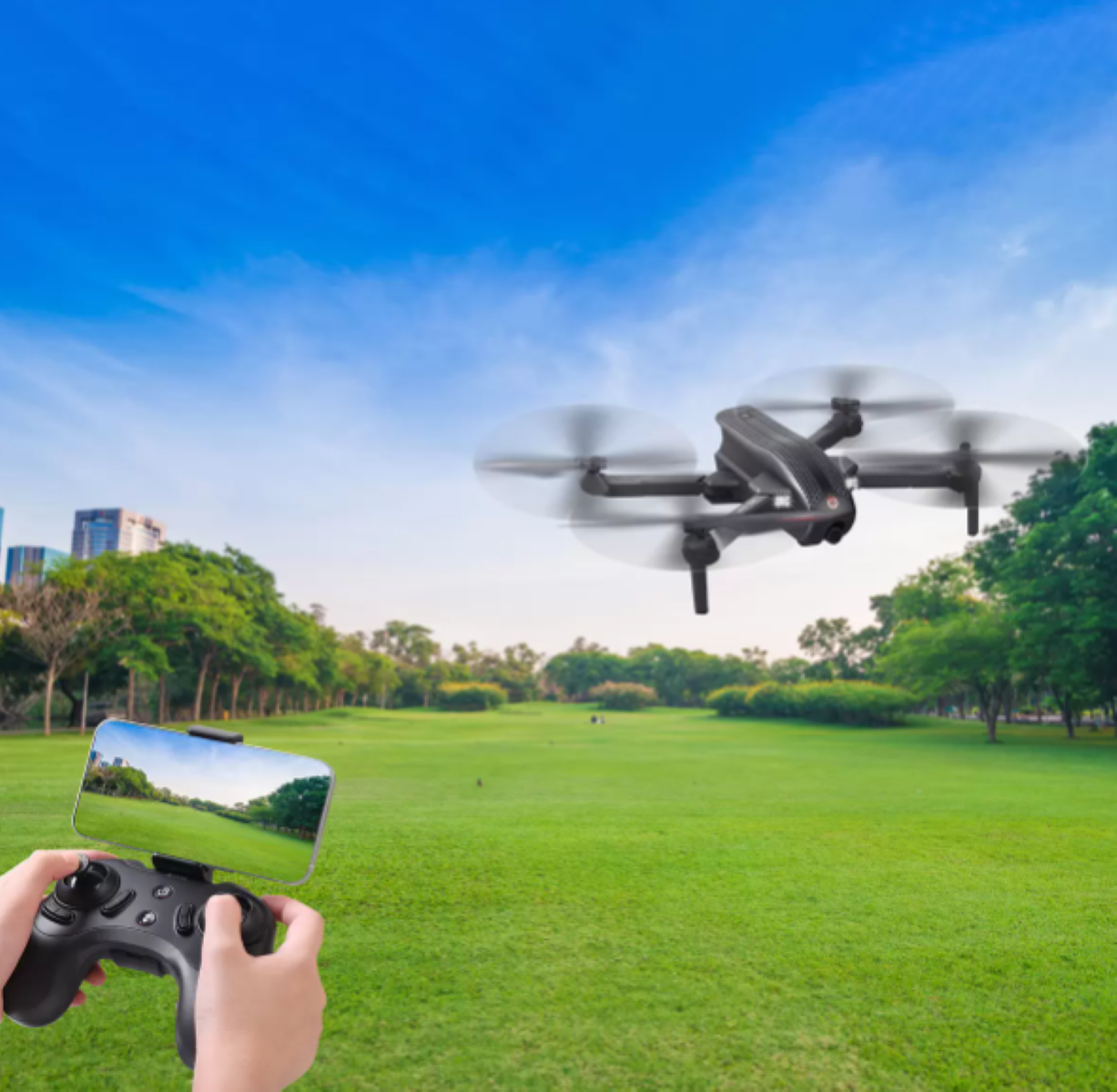 Dron de Vídeo Ascend 1601380 Cámara de Video HD Premium