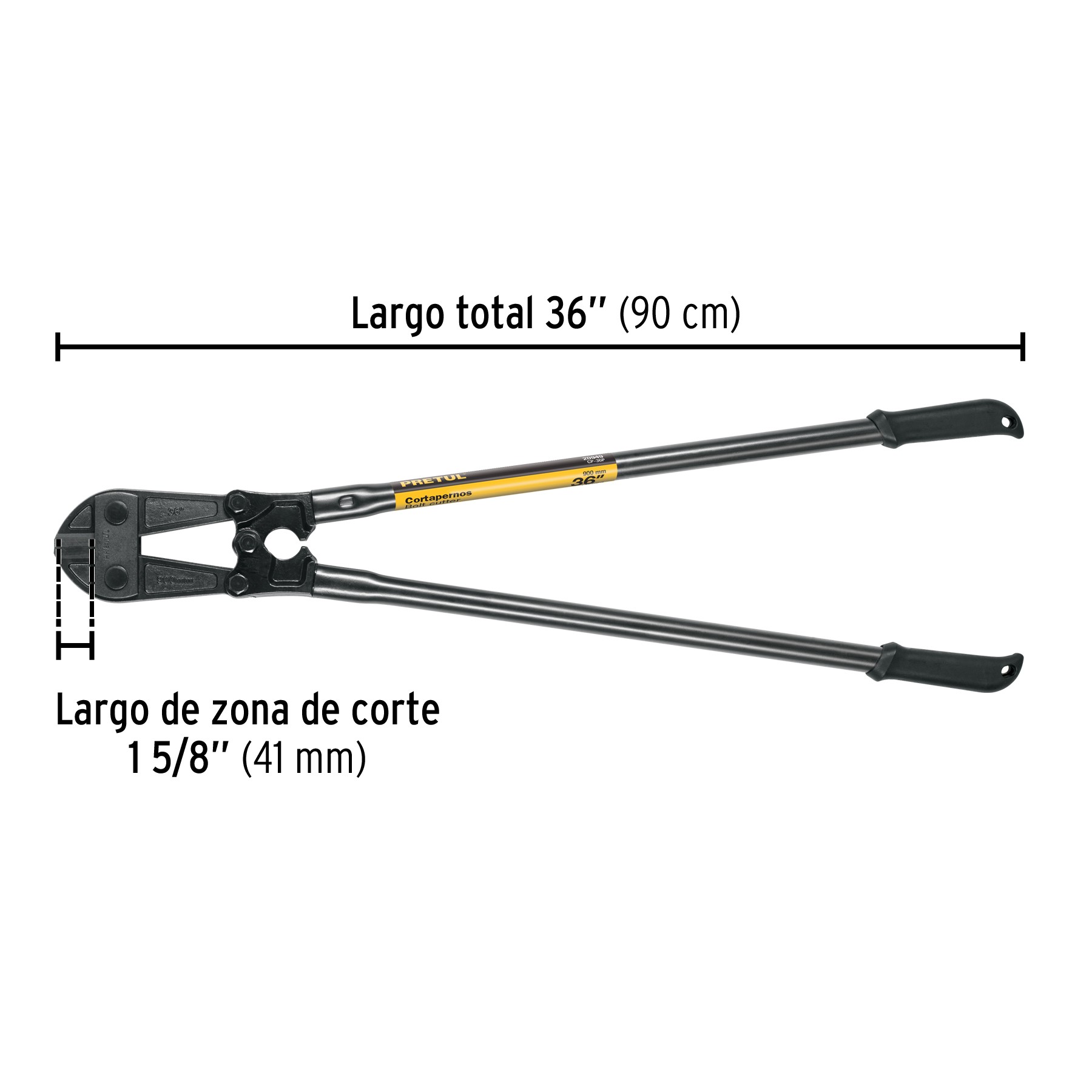 CORTAPERNOS 36", PRETUL 20949