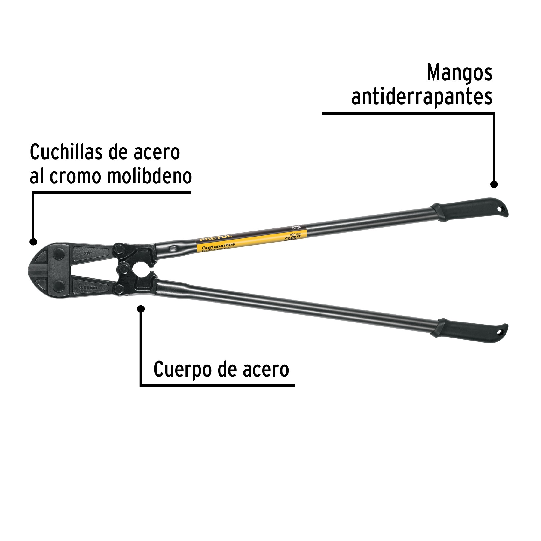 CORTAPERNOS 36", PRETUL 20949