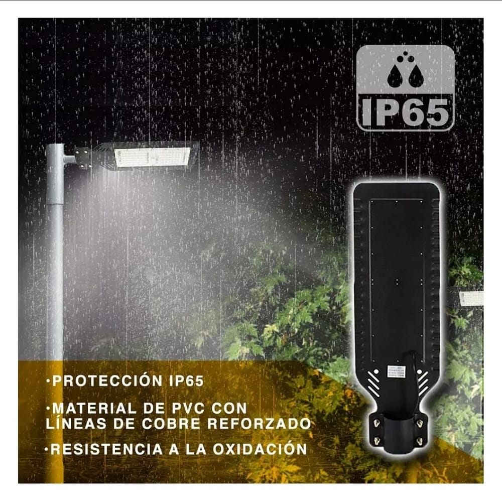 Lampara Alumbrado Publico Led 100w Suburbana Luz Blanca Ip65