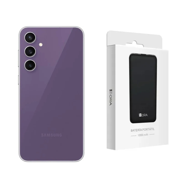 Samsung Galaxy S23 FE 128GB Purpira Nuevo Snapdragon + Bateria 10000 mAh .