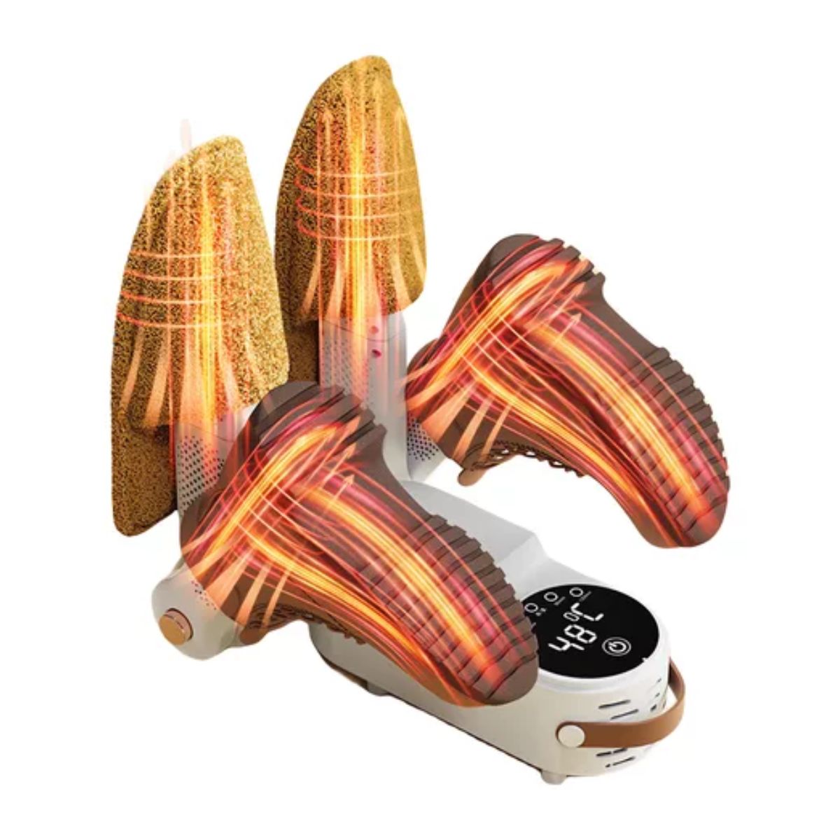 Secador De Zapatos Desodorización Uv Con Pantalla Led blanxo