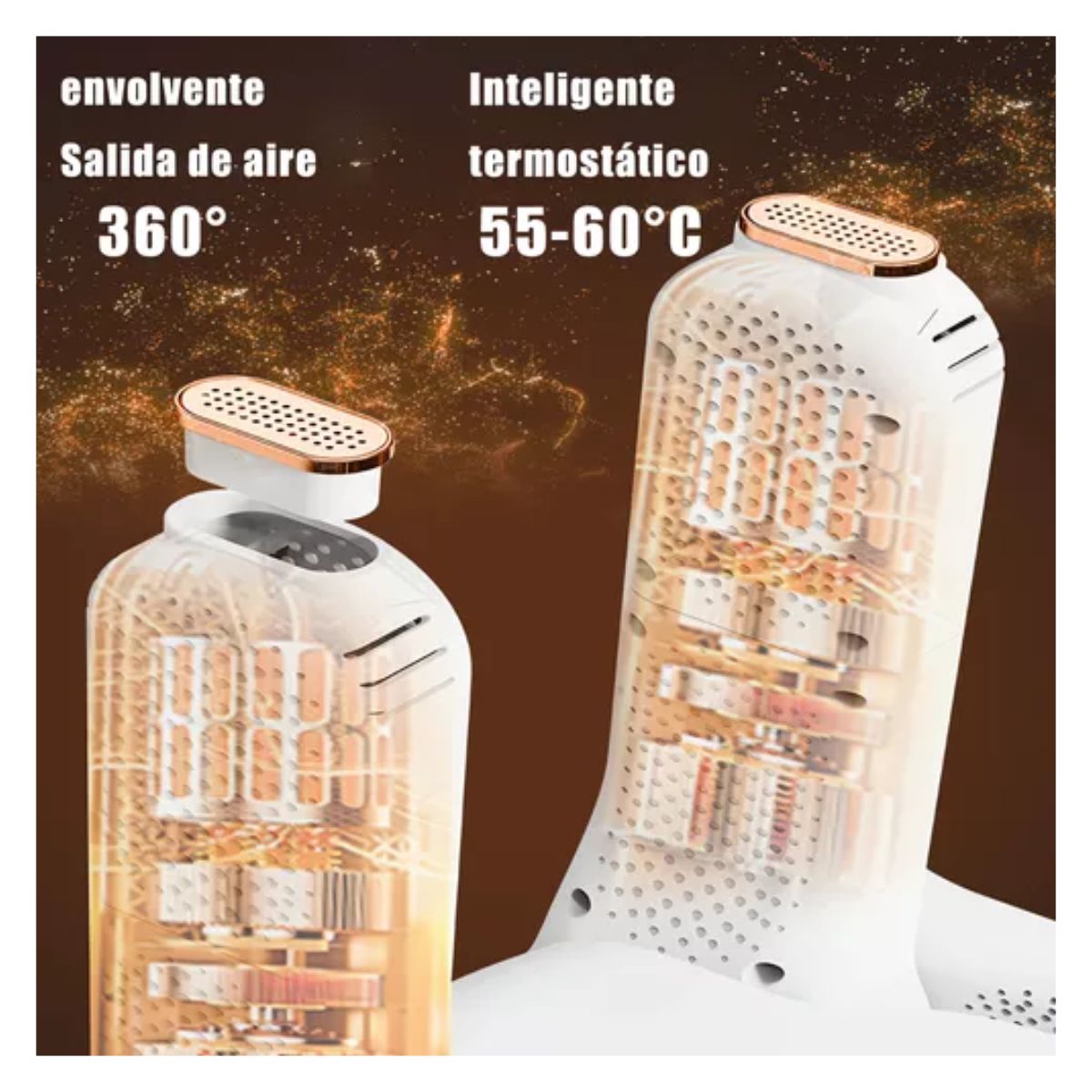 Secador De Zapatos Desodorización Uv Con Pantalla Led blanxo