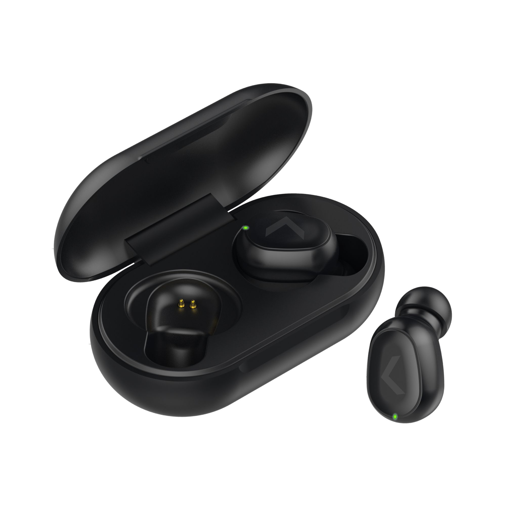 Audífonos Bluetooth BackDrop TWS-7, con estuche de carga, Negro