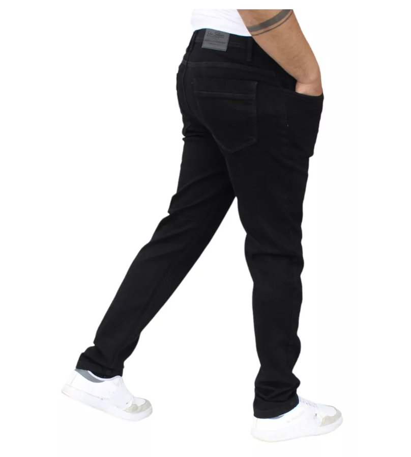 Pantalón Slim Fit de Mezclilla Stretch Gruesa Para Hombre John Silver