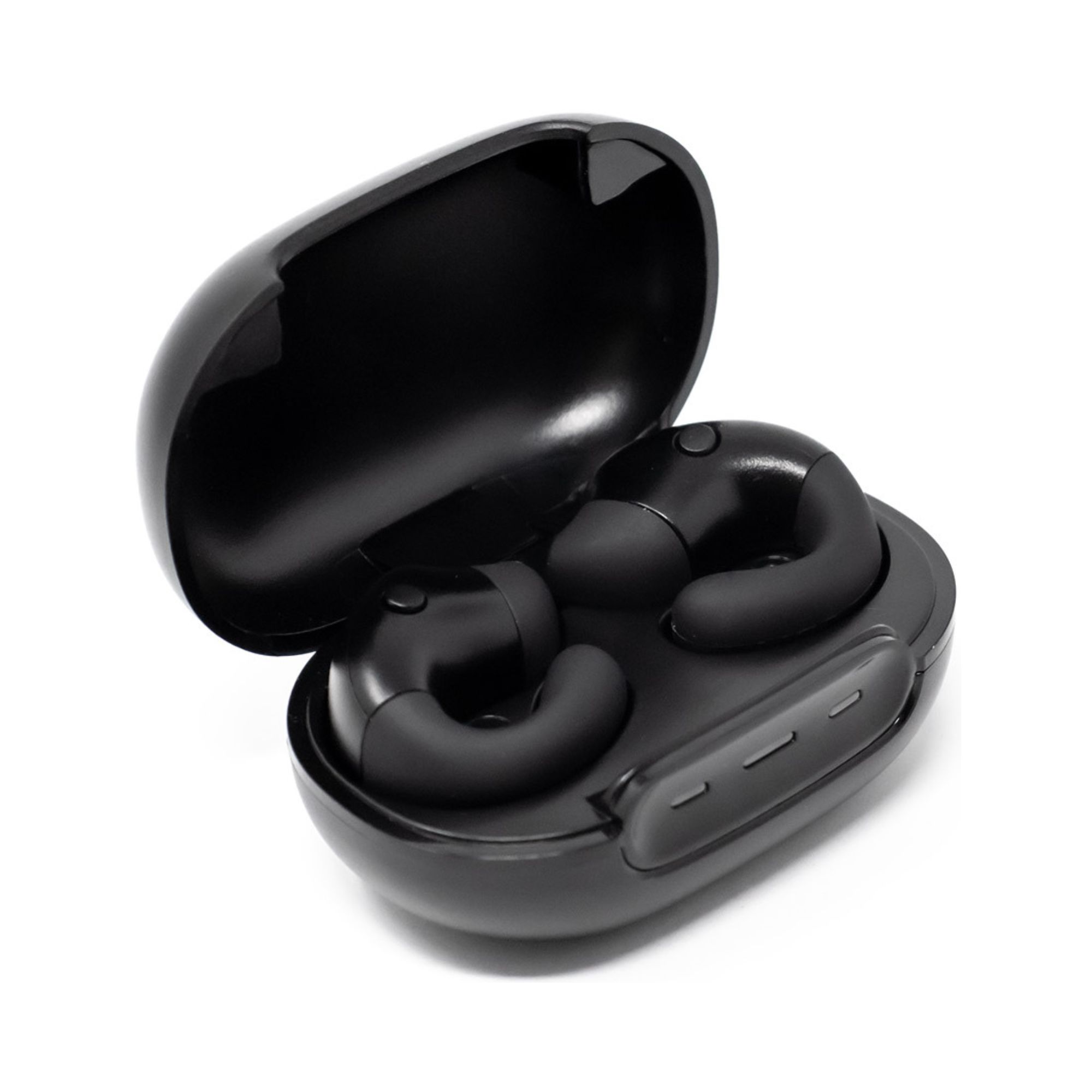 Audífonos Bluetooth BackDrop TWS-6, con estuche de carga, Negro