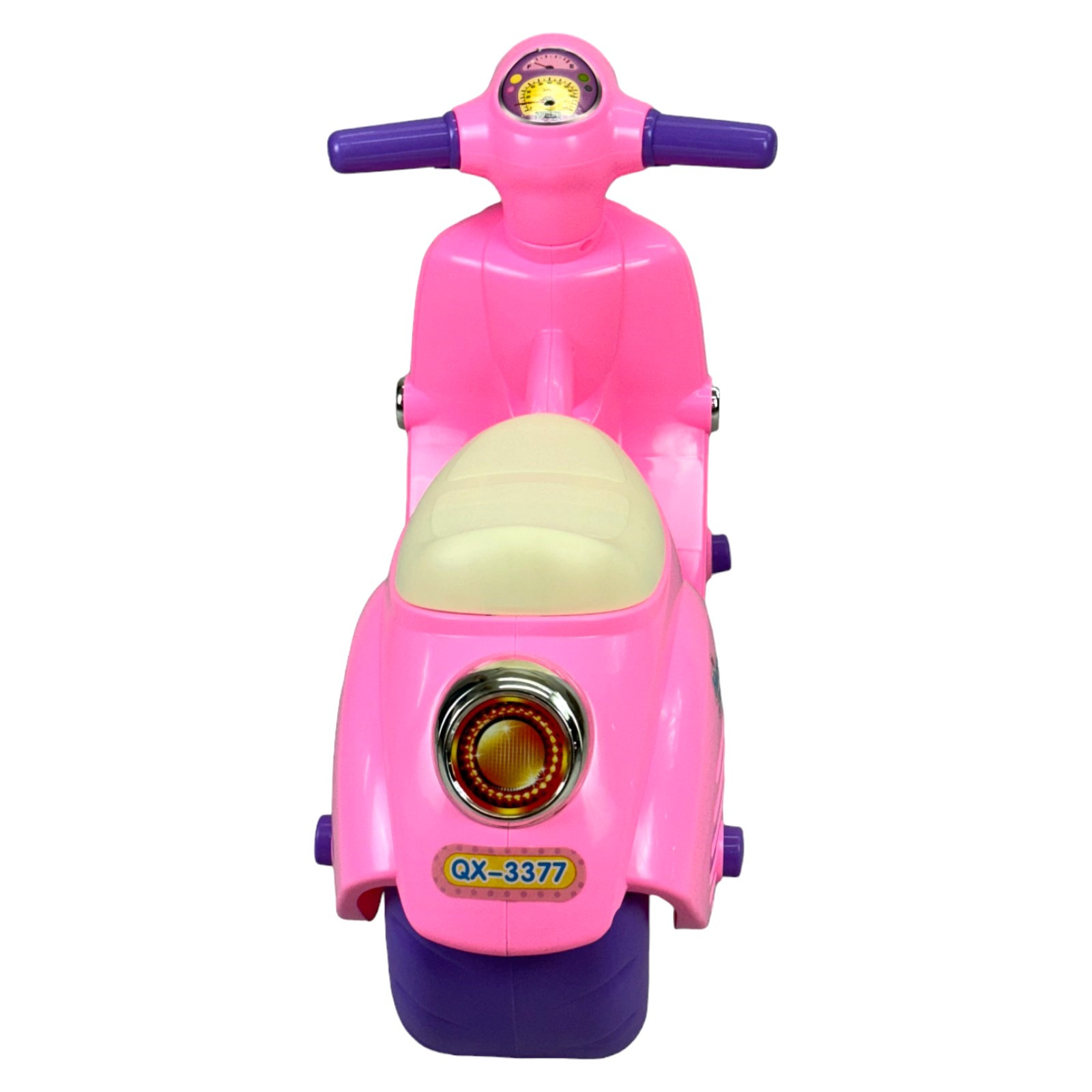 Montable para Niños Moto Correpasillos, largo 62 cm  - Rosa.