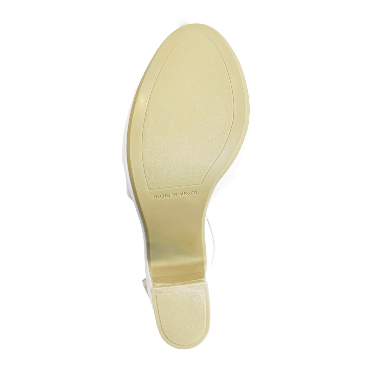 Zapatillas Blancas Mujer Tacon Plataforma Sheila Novia